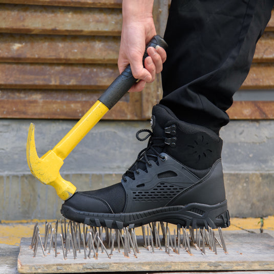 Suadex Men Bottes de sécurité des orteils composites indestructibles