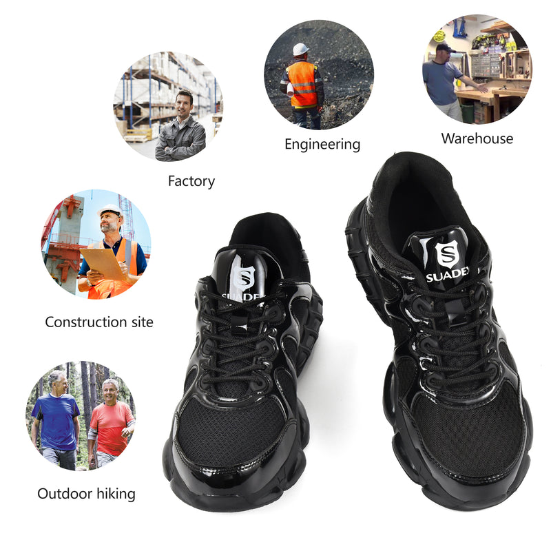 Laden Sie das Bild in Galerie -Viewer, {LINE | SUADEX Anti-Puncture Lightweight Work Shoes
