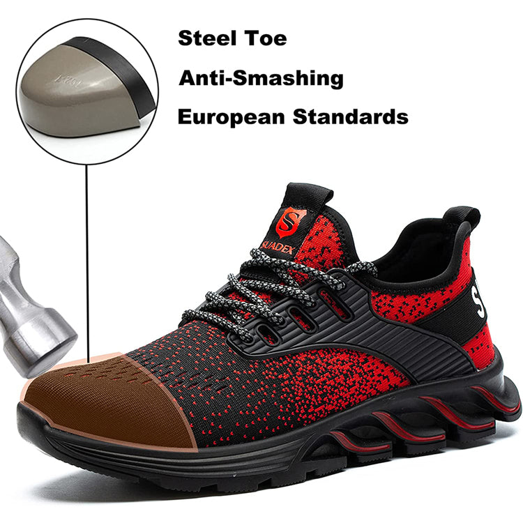 Load image into Gallery viewer, steel toe shoes for men
